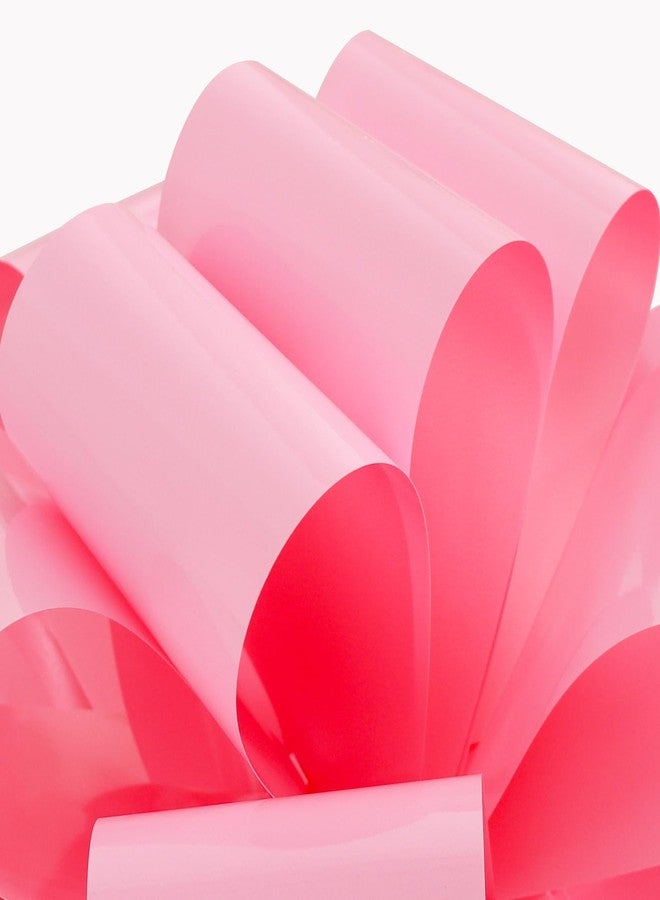 TONIFUL 16 Inch Pink Large Bow Giant Big Pull Bow for Car, Bikes, Table, Big Toys, Applicants, Front Door Decor, Gift Wrapping, Christmas Tree & Party Decoration - Image 3
